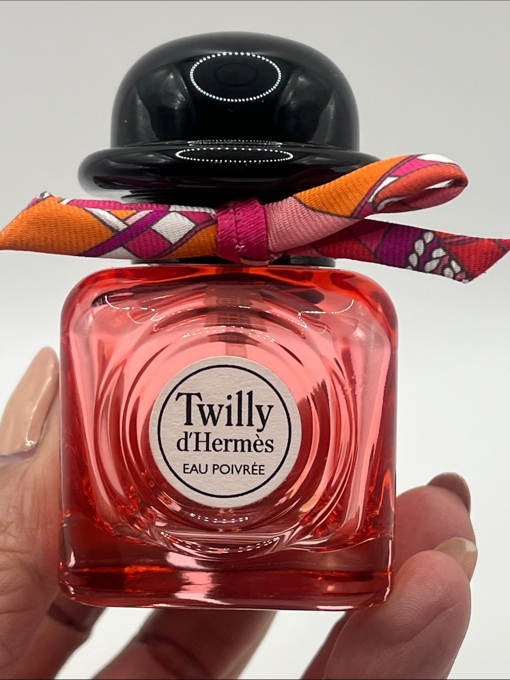 Twilly d’Hermès Eau Poivrée - Pink/Coral Bottle (Empty Bottle)